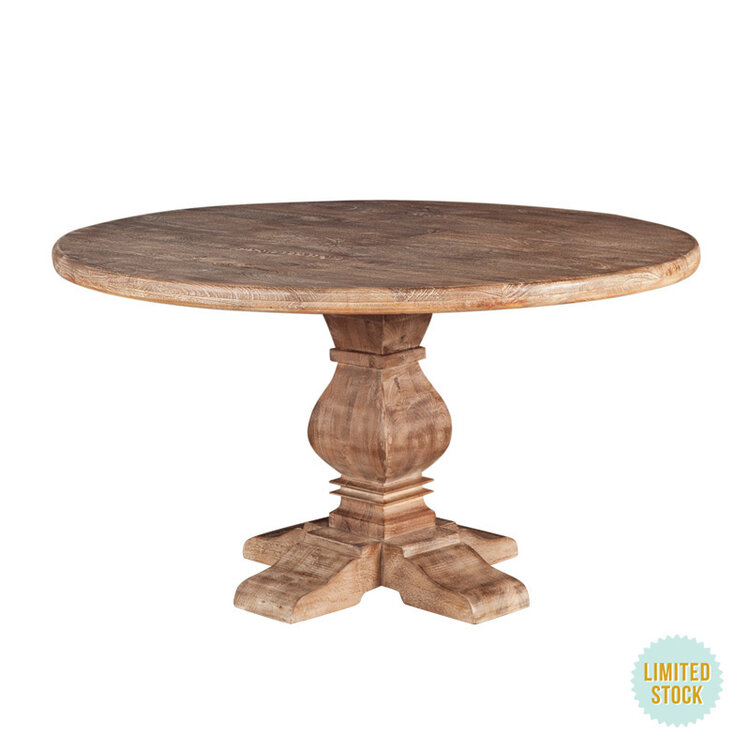 HOME TRENDS DESIGN WILLIAMS ROUND DINING TABLE