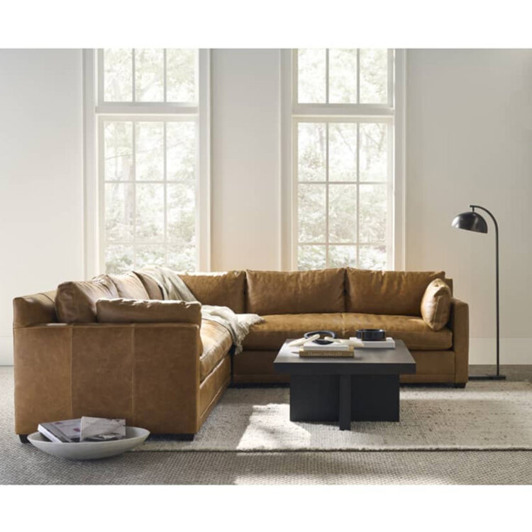 SYBIL BESPOKE LEATHER SOFA