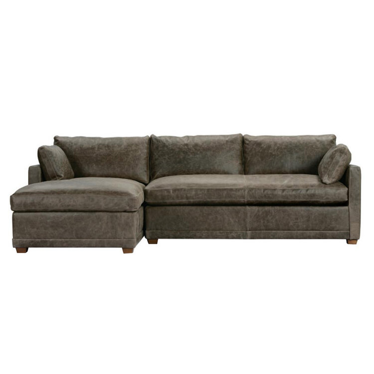 SYBIL BESPOKE LEATHER SOFA