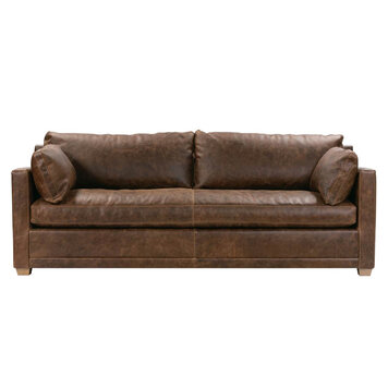 SYBIL LEATHER SOFA