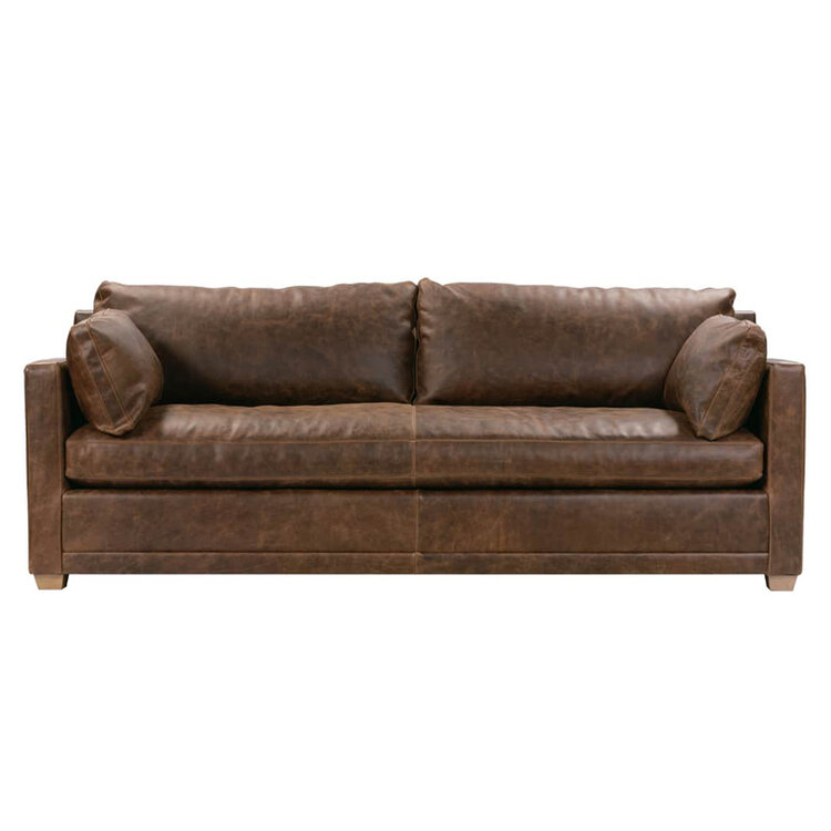 SYBIL BESPOKE LEATHER SOFA