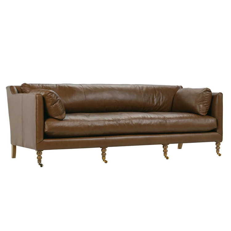 MADDIE BESPOKE LEATHER SOFA