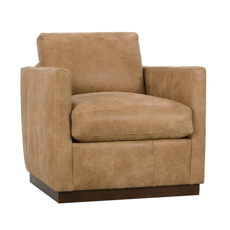 ALLISON LEATHER SWIVEL CHAIR