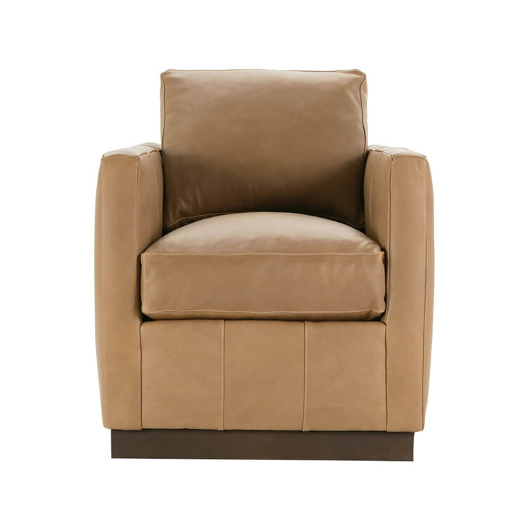 ALLISON LEATHER SWIVEL CHAIR