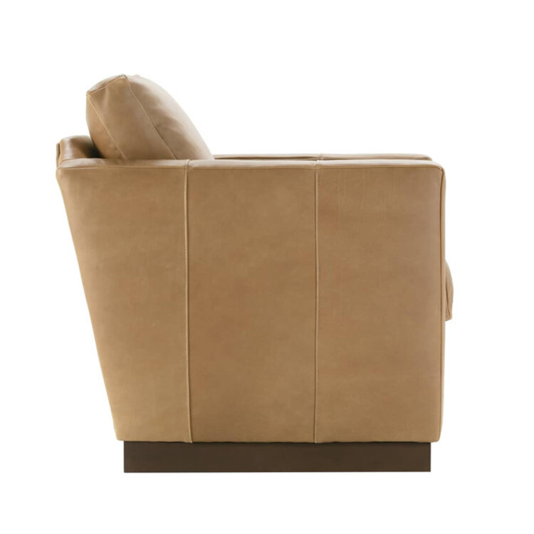 ALLISON LEATHER SWIVEL CHAIR