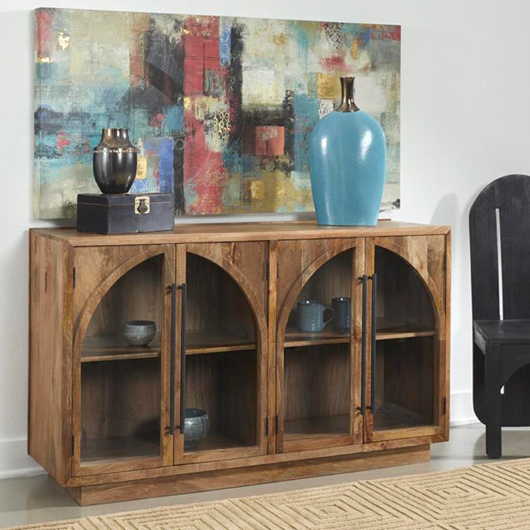 ZENO 4-DOOR CREDENZA