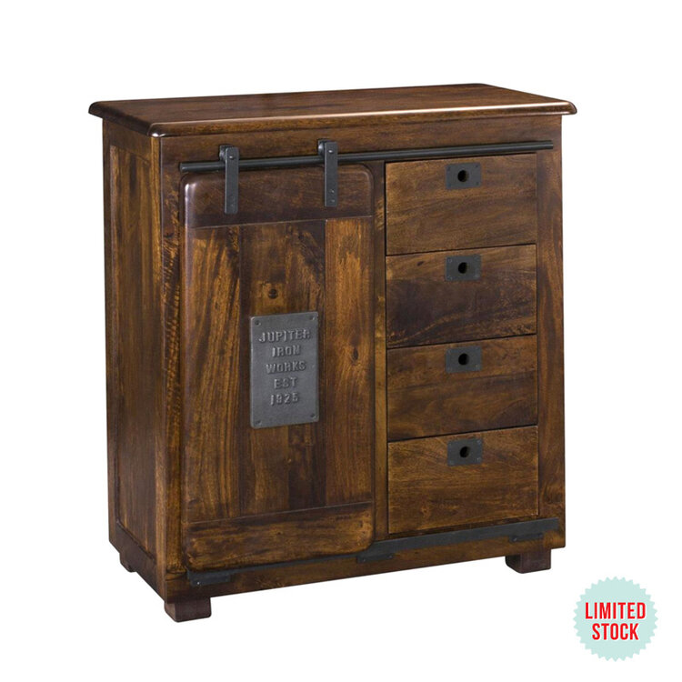 IRON WORKS CABINET