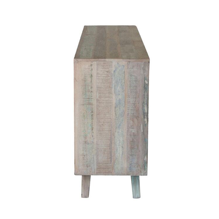 HOME TRENDS DESIGN MALTA SIDEBOARD, VINTAGE TEAL