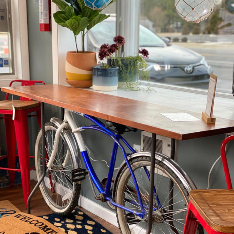 BICYCLE COUNTER TABLE