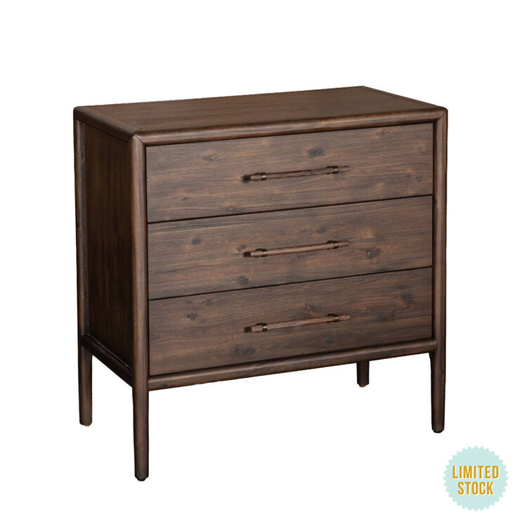 HOME TRENDS DESIGN CLARK 3-DRAWER CHEST