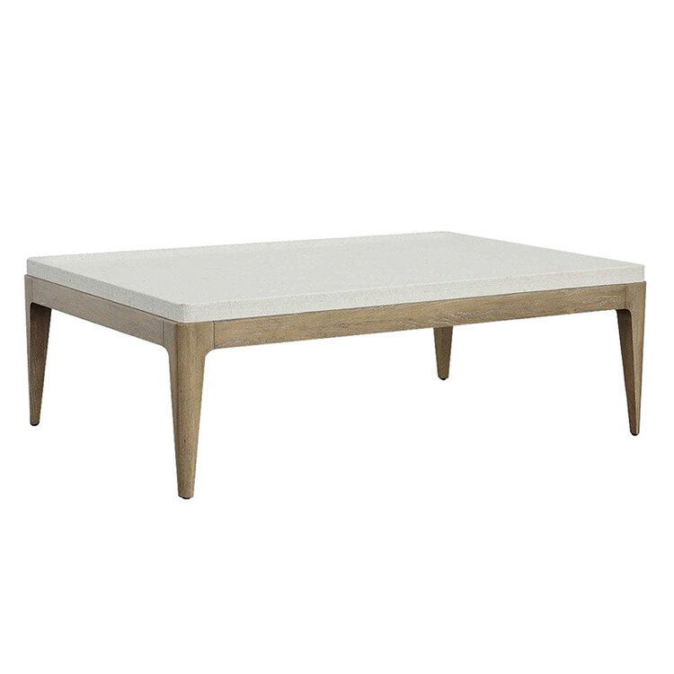 SETH COFFEE TABLE, WHITE LINEN