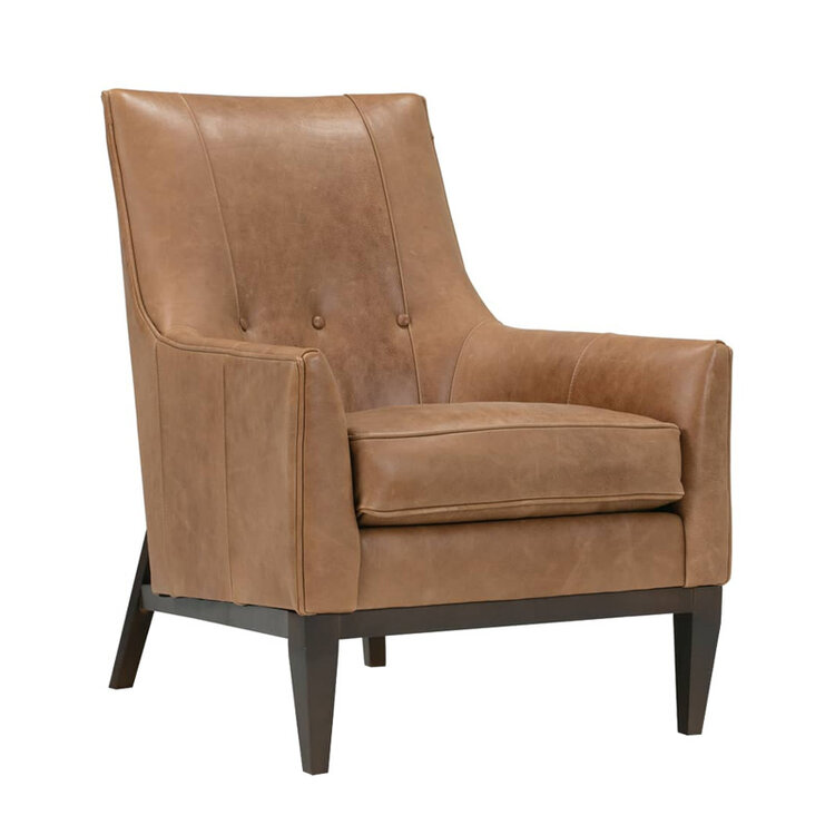 THADDEUS LEATHER CHAIR