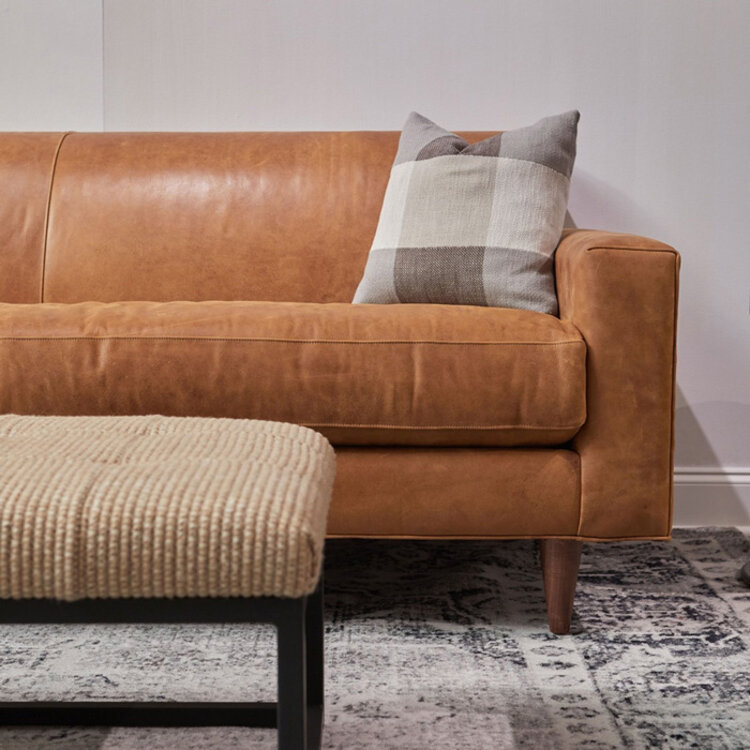 MILES LEATHER SOFA