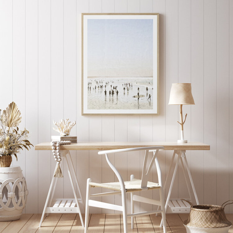 IDYLLIC SURF FRAMED PRINTS