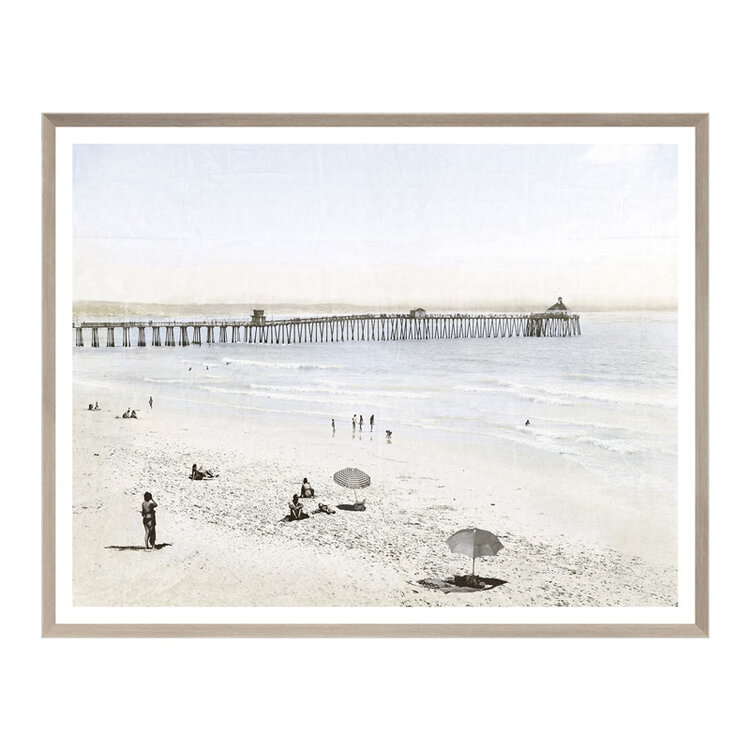 IMPERIAL BEACH CA FRAMED PRINT