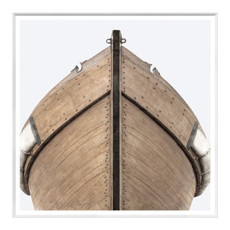SEAWORN BOWS FRAMED PRINTS