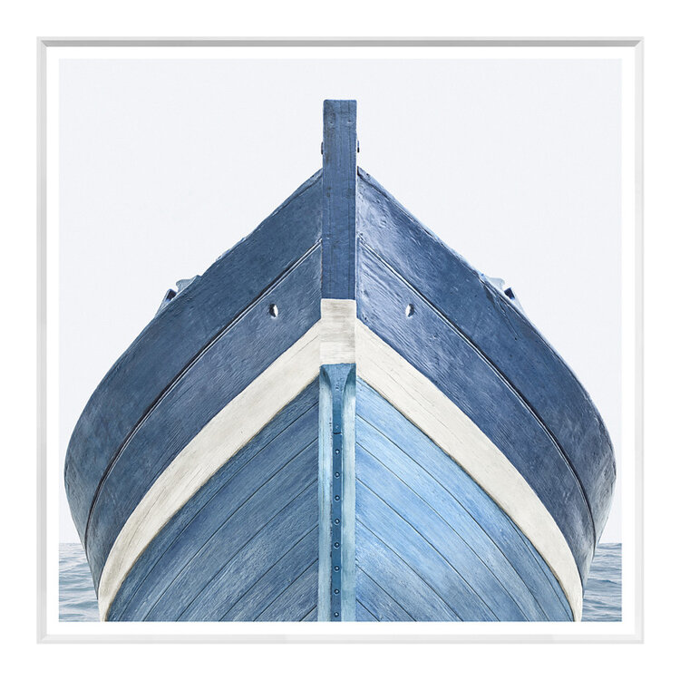 SEAWORN BOWS FRAMED PRINTS