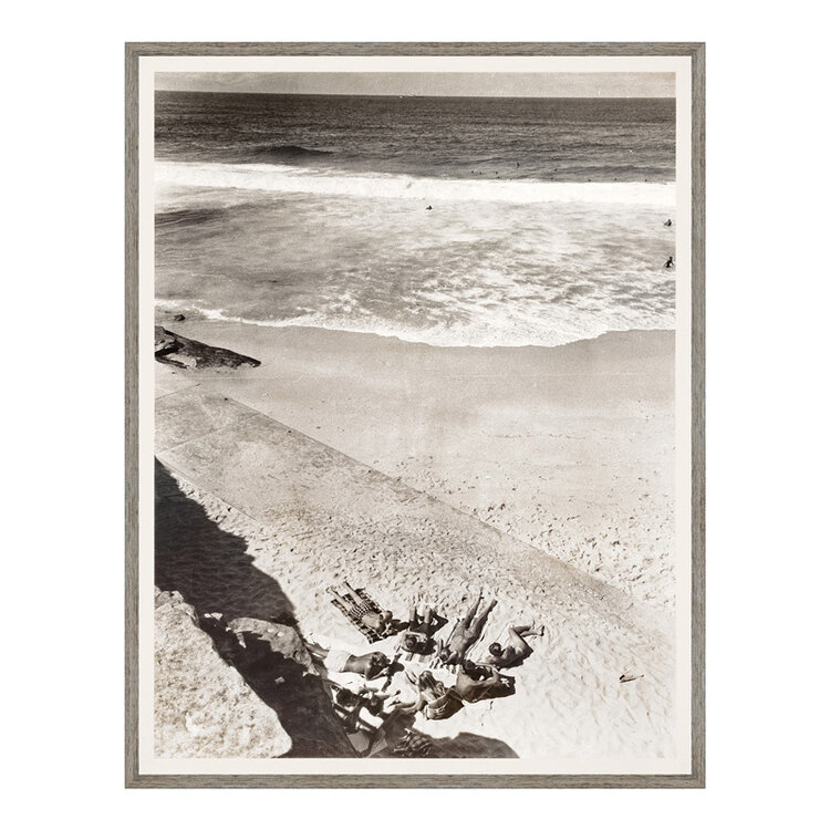 BRONTE BEACH C. 1967 FRAMED PRINT