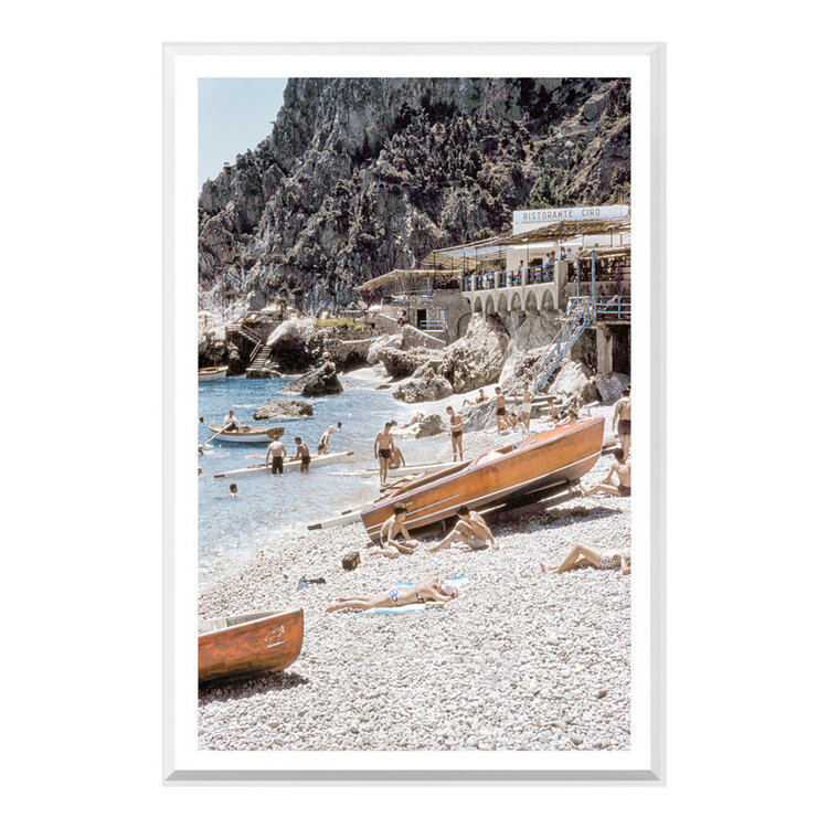CAPRI C. 1959 FRAMED PRINTS