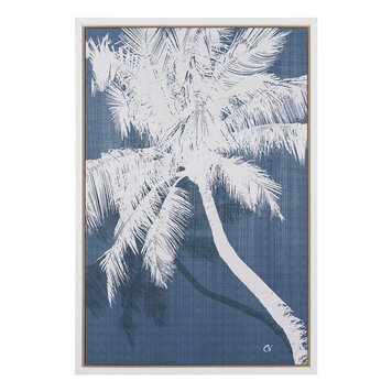 PALM SHADOW FRAMED CANVASES