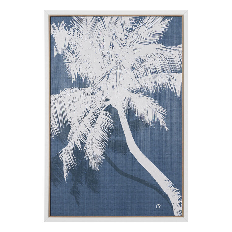 PALM SHADOW FRAMED CANVASES