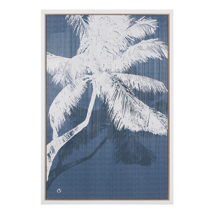 PALM SHADOW FRAMED CANVASES