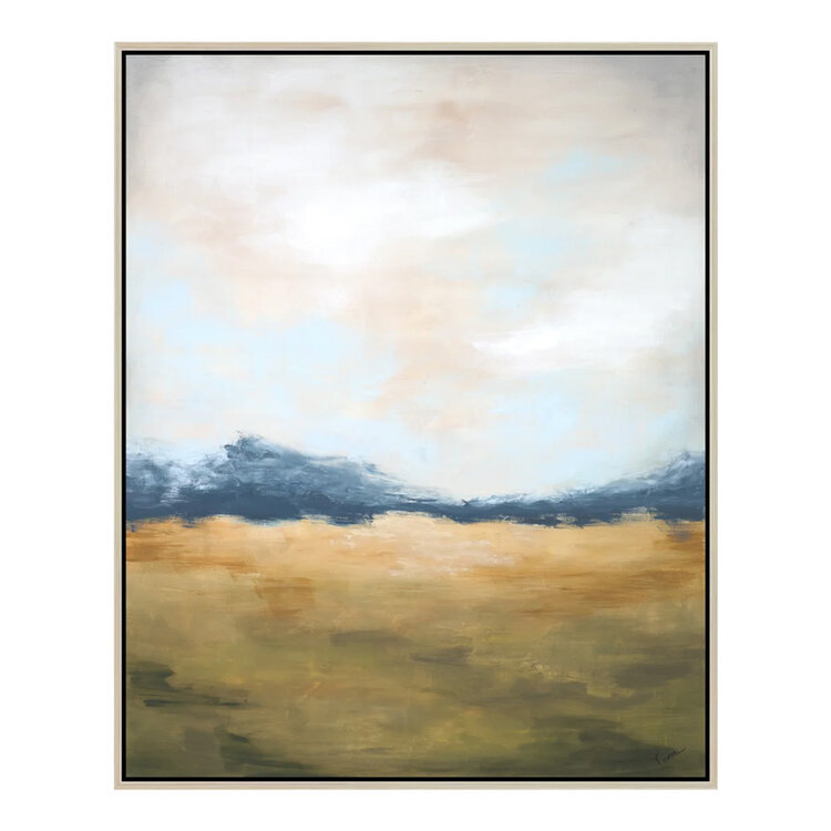 WATERLINE FRAMED CANVAS