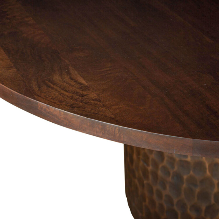 HOME TRENDS DESIGN SANTINO 60" ROUND DINING TABLE