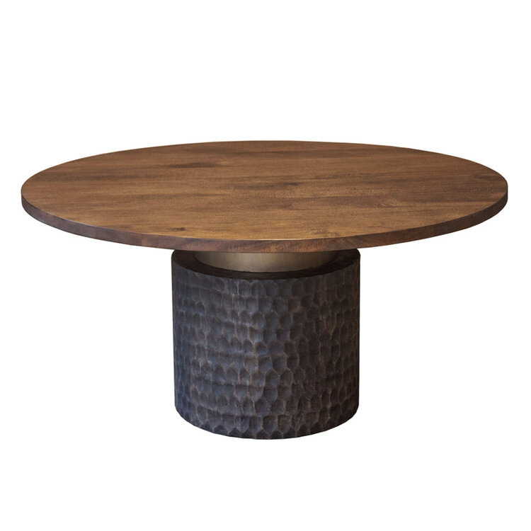 HOME TRENDS DESIGN SANTINO 60" ROUND DINING TABLE