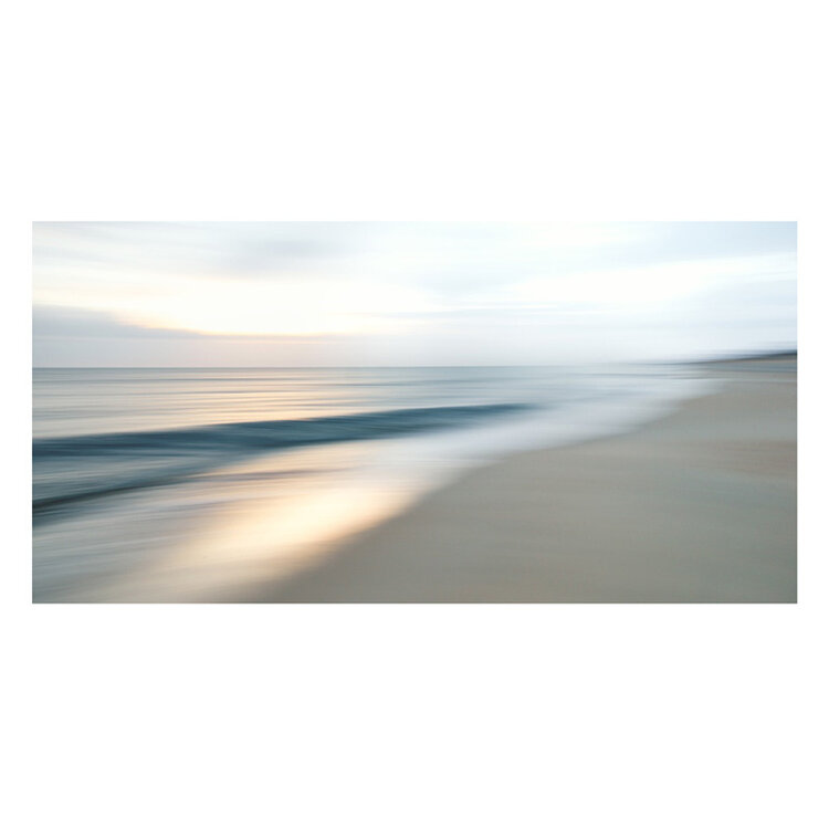 PLACID BEACH FRAMED CANVAS