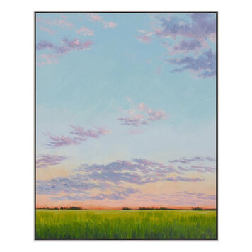 SUMMER DUSK FRAMED CANVAS