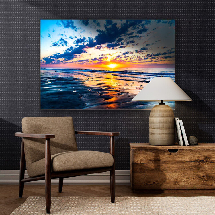 MARINE MELODIES FRAMED CANVAS