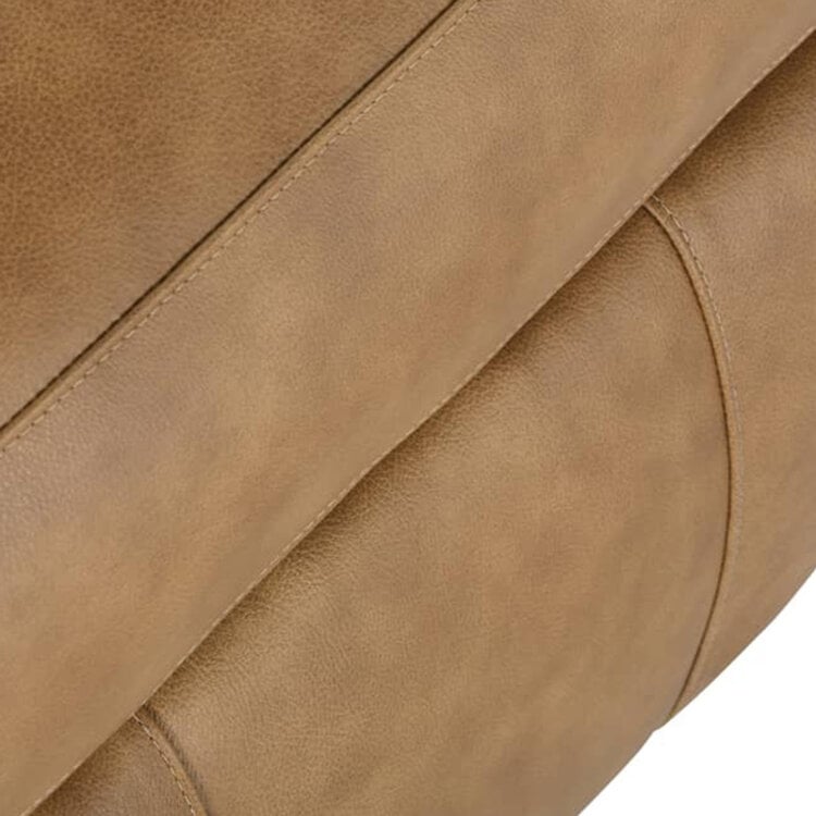DOSS LEATHER OTTOMAN