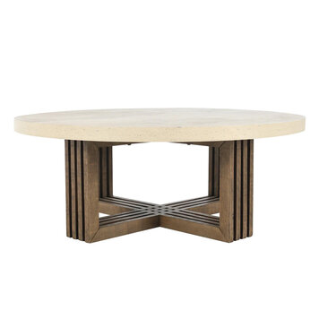 ANSEL ROUND COFFEE TABLE