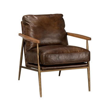 CRISTIANA LEATHER CLUB CHAIR