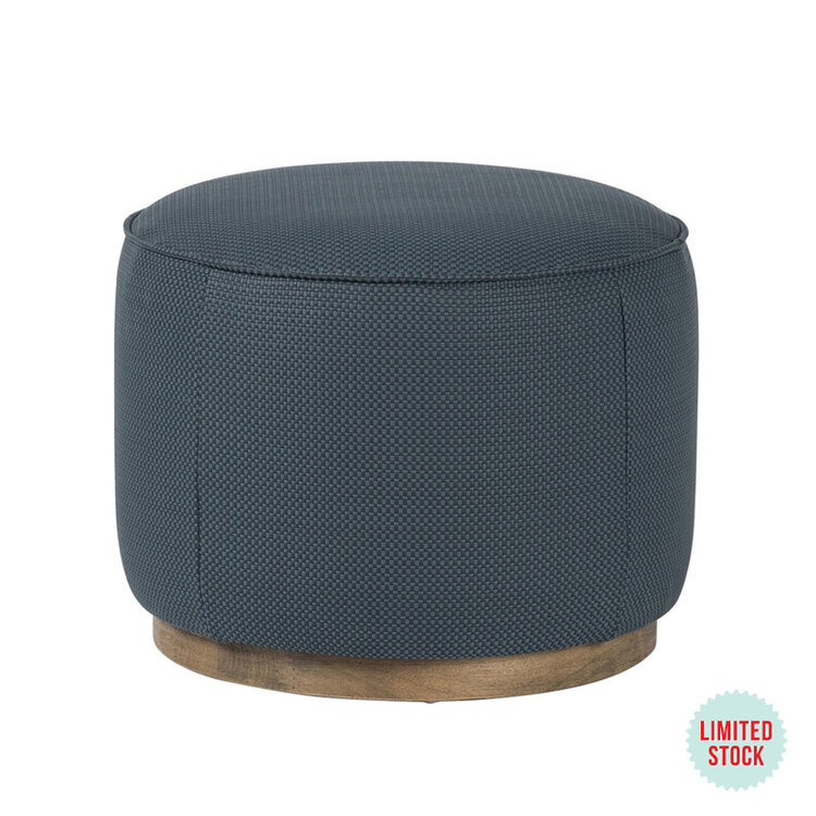 SINCLAIR ROUND OTTOMAN, SMALL