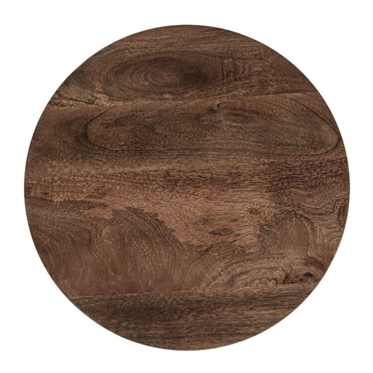 CASSIE LEATHER END TABLE