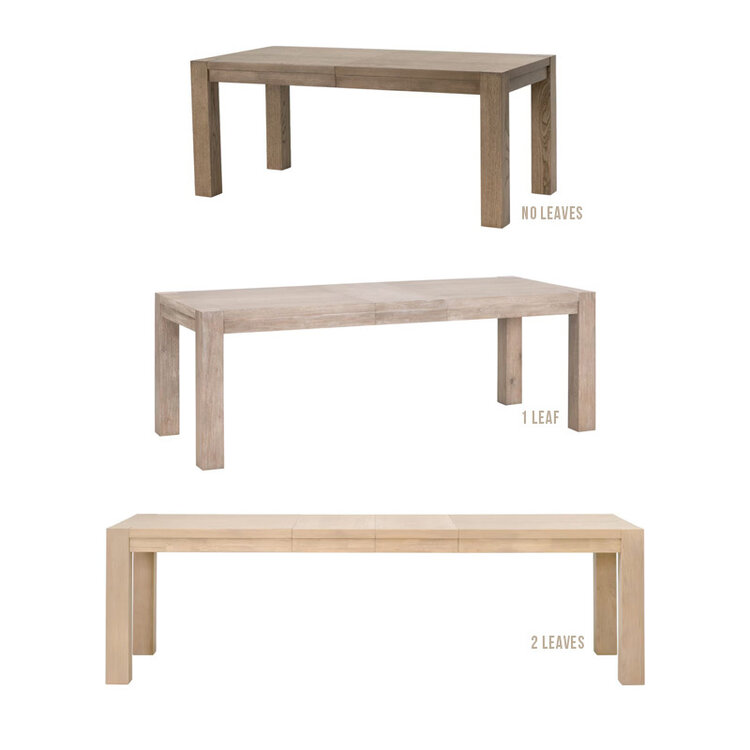 ALDEN EXTENSION DINING TABLE