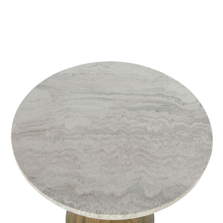 HOME TRENDS DESIGN VIVIAN ROUND SIDE TABLE