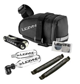 Lezyne Lezyne, M-Caddy CO2 Kit, CO2 Inflator, Threaded, Presta, Schrader, Saddle bag, 2x16g