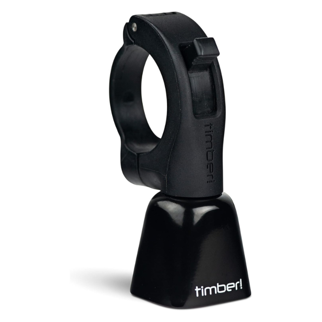 Timber Timber MTB Bell: Black, Bolt-on