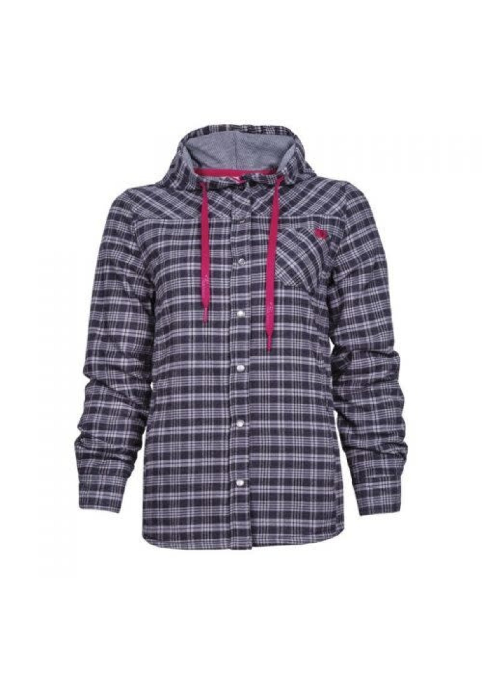 P&F Workwear P&F Lined Flannel Hooded Shirt