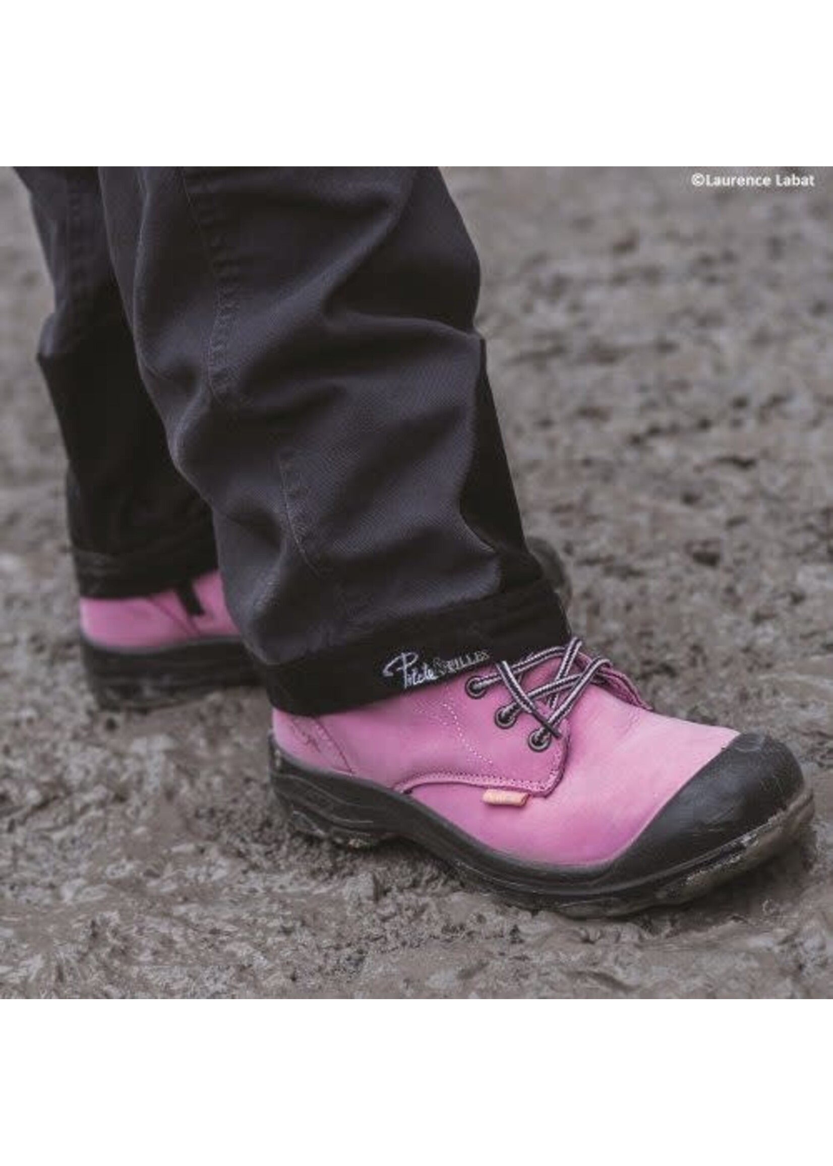 P&F Workwear P&F Workwear 8″ Steel Toe Work Boot for Women w/ Zipper