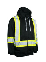 Forcefield Forcefield Hi-Vis Sweatshirt w/ Detachable Hood