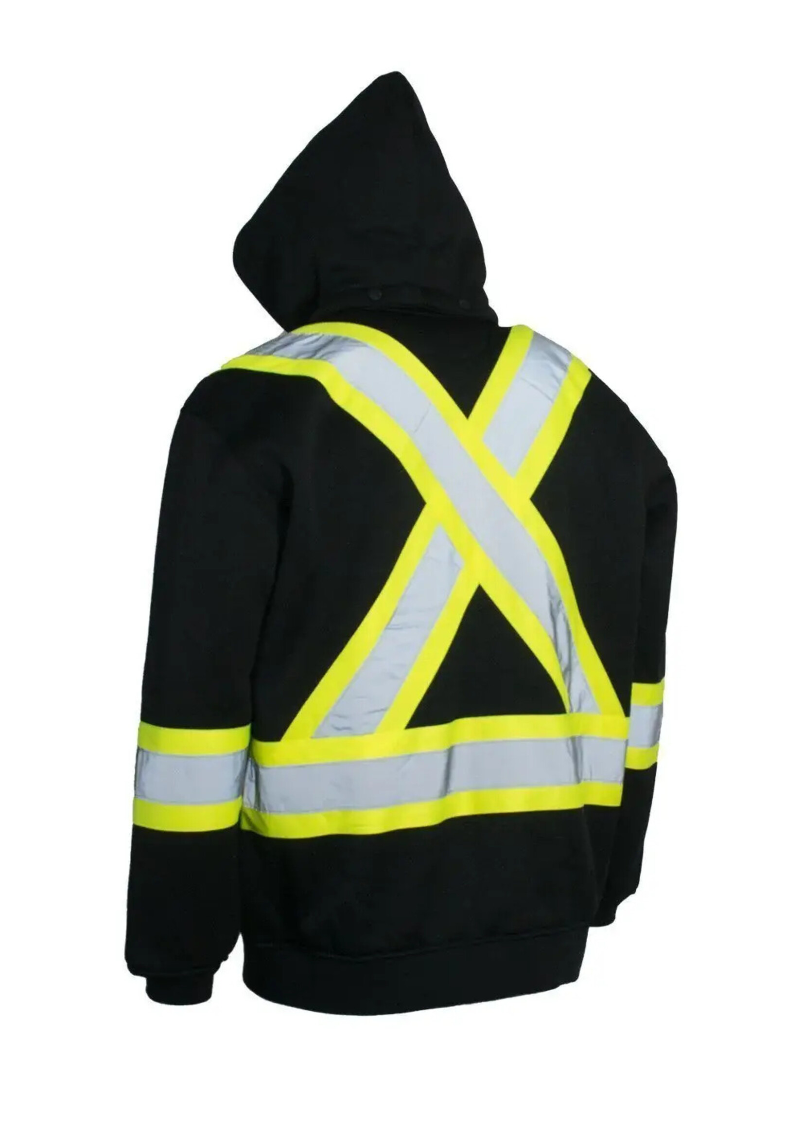 Forcefield Forcefield Hi-Vis Sweatshirt w/ Detachable Hood