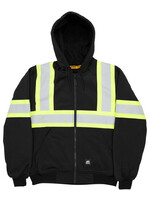 Berne Berne Safety Striped Therman Lined Sweatshirt