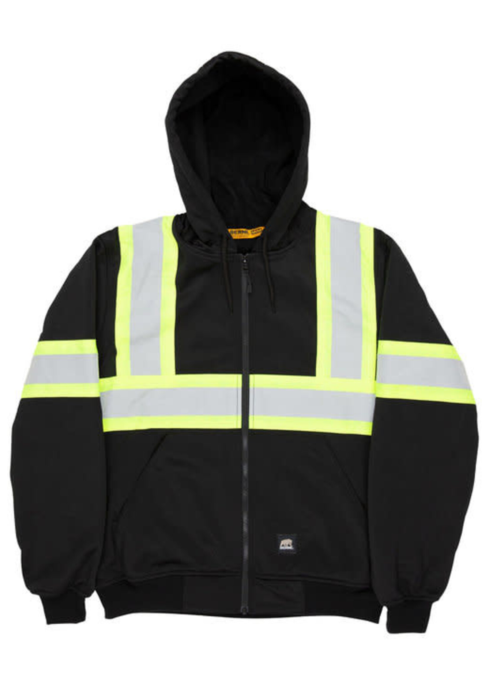 Berne Berne Safety Striped Therman Lined Sweatshirt