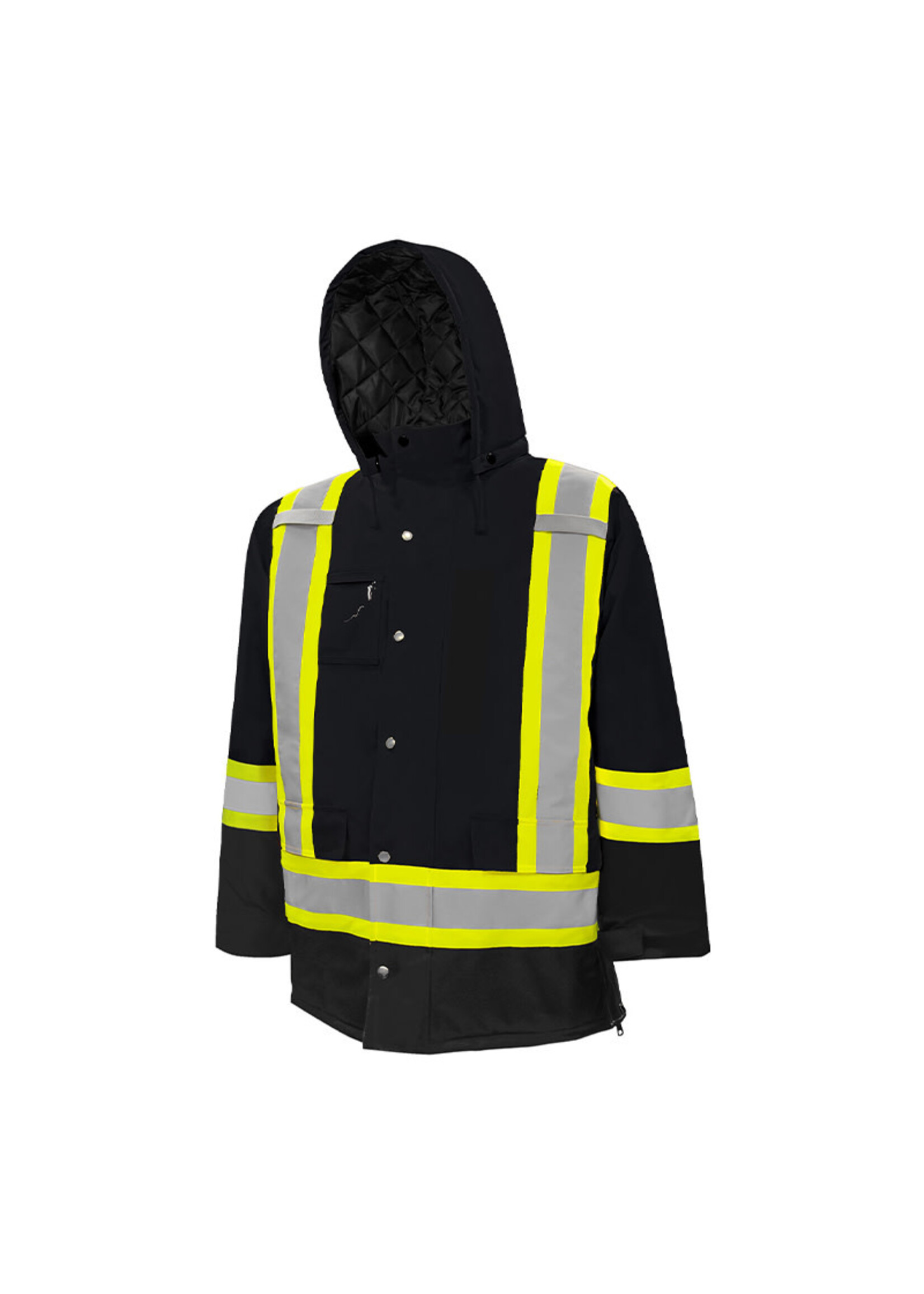 Ground Force Ground Force Winter Traffic Parka, 4″ Refl. Tape