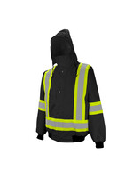 Ground Force Ground Force 6-In-1 Winter Traffic Jacket, 4″ Refl. Tape
