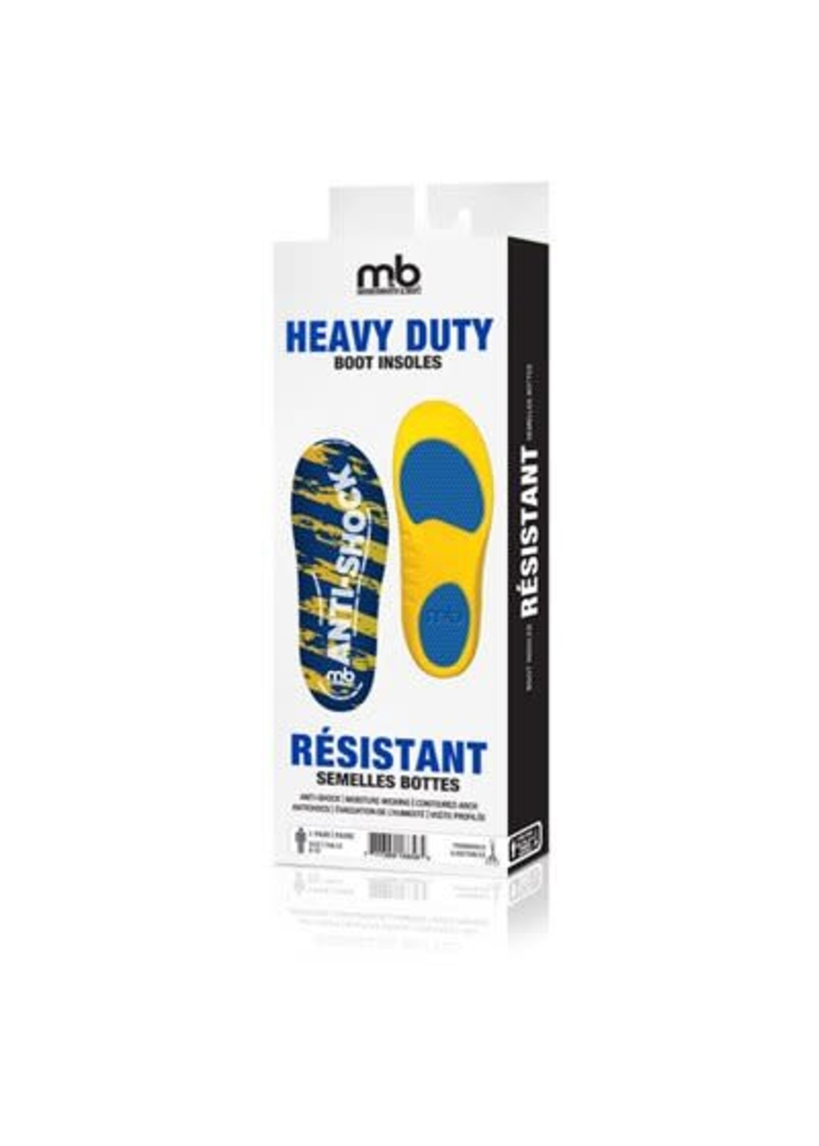 Moneysworth & Best M&B Heavy Duty Boot Insoles